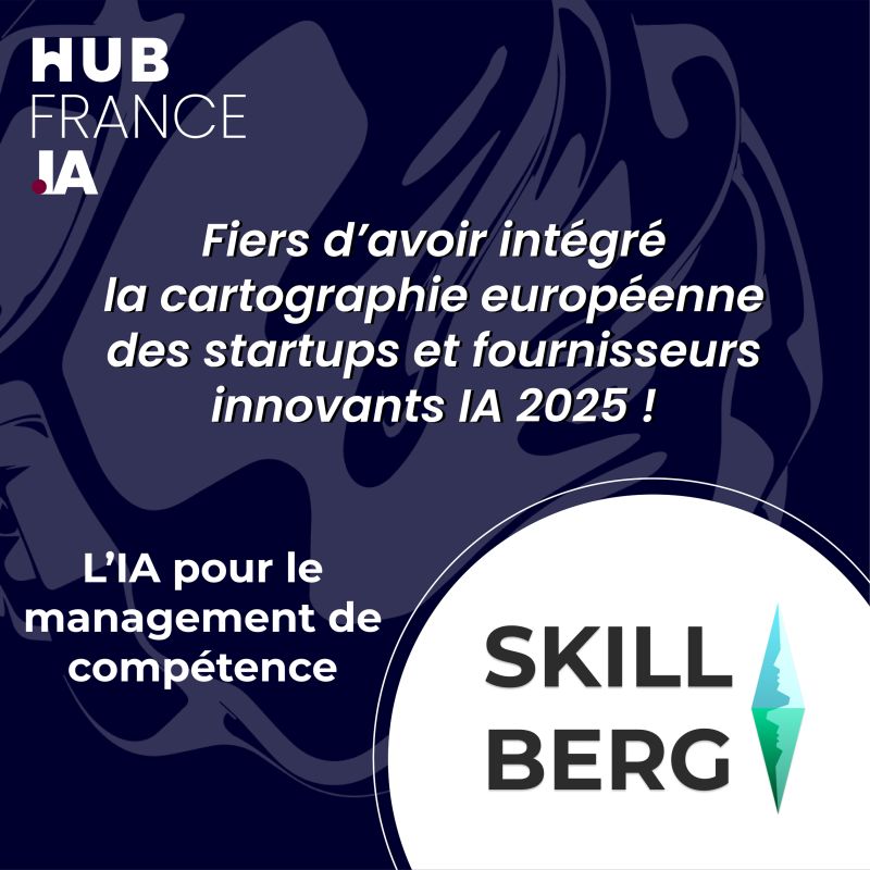 Espace presse Skillberg dans la cartographie des solutions IA de Hub France IA
