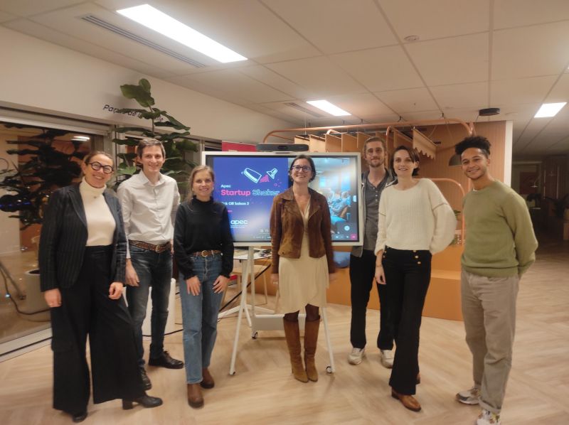 Espace presse Skillberg au startup Shaker de l'APEC